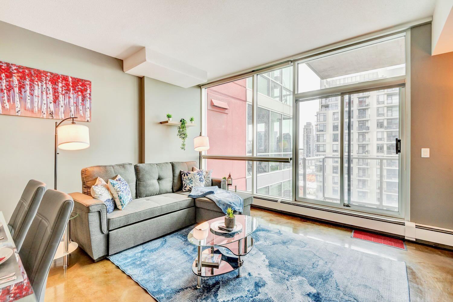 Modern 2Br Condo - King Bed - Downtown City Views Calgary Exterior photo