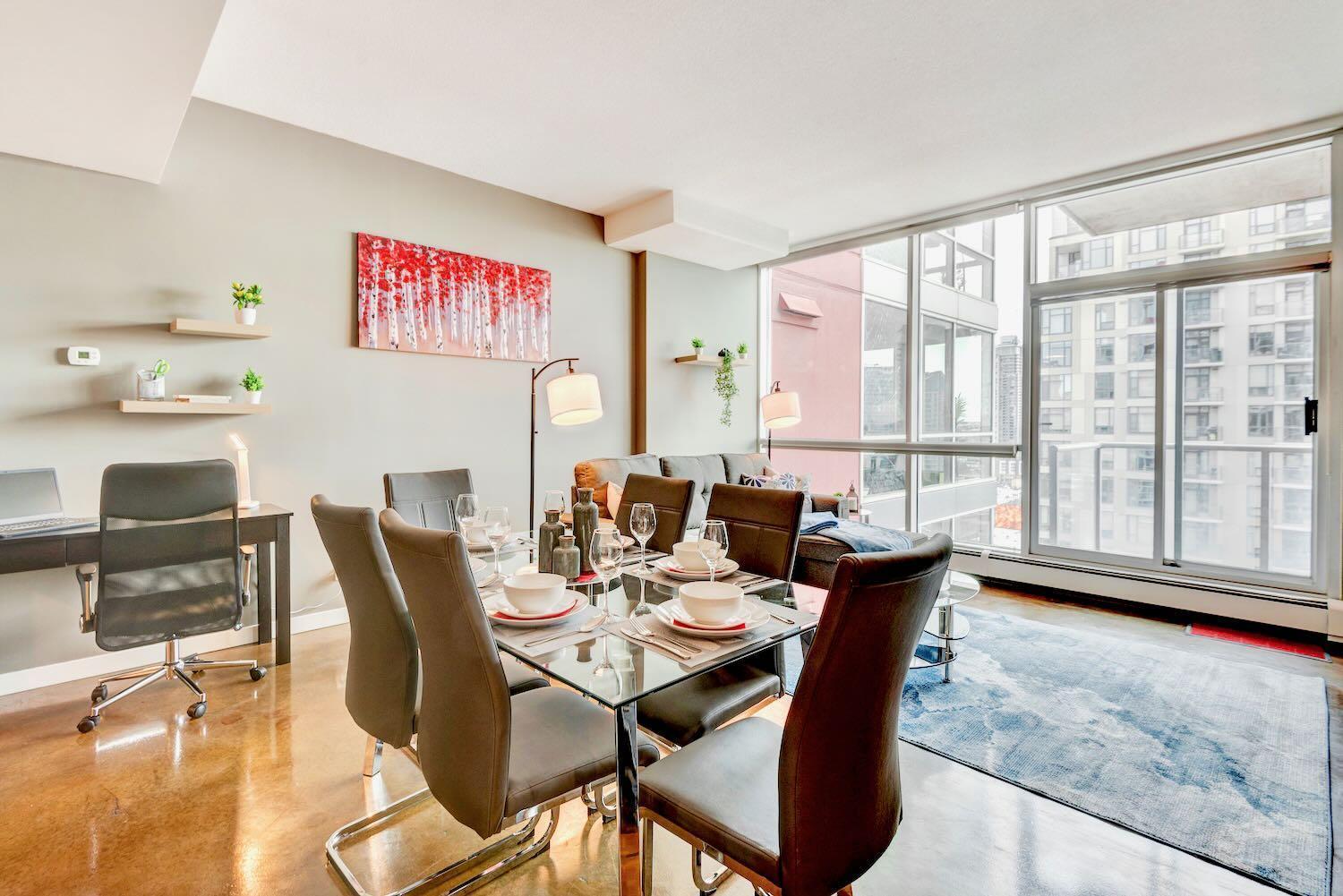 Modern 2Br Condo - King Bed - Downtown City Views Calgary Exterior photo